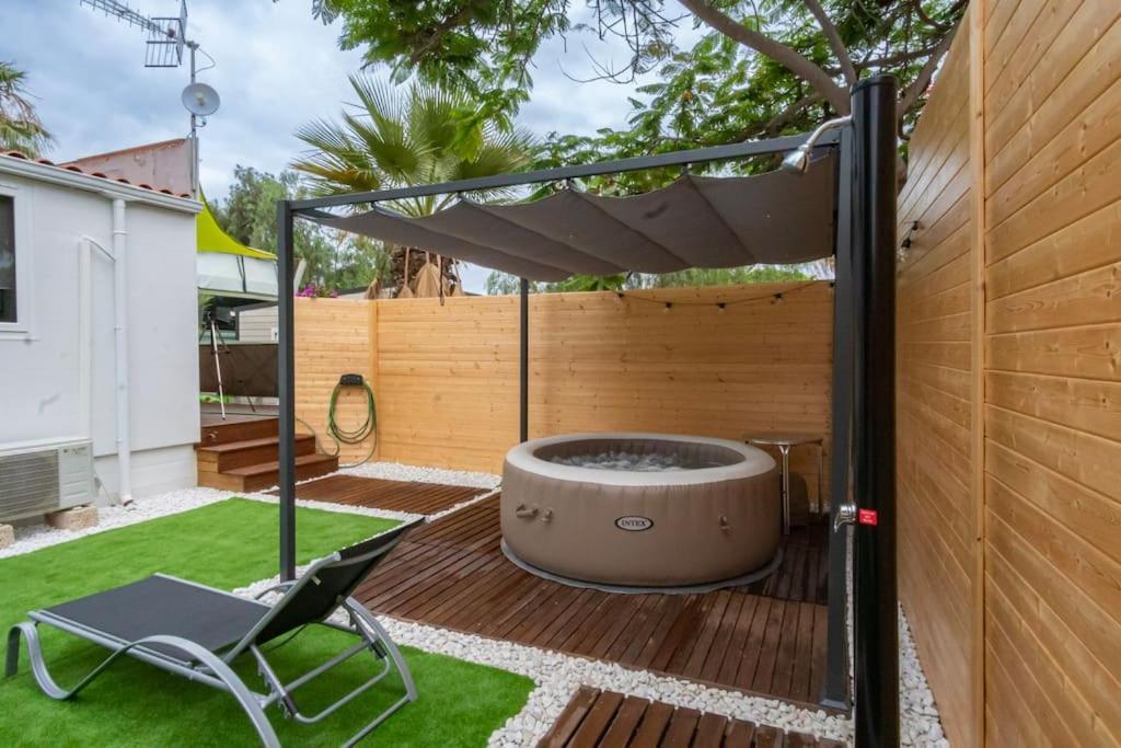Private Paradise On Cozy Campsite, Jacuzzi, Netflix Las Galletas Buitenkant foto