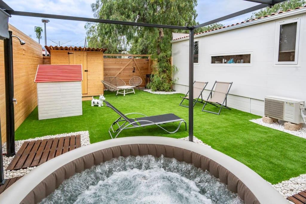 Private Paradise On Cozy Campsite, Jacuzzi, Netflix Las Galletas Buitenkant foto